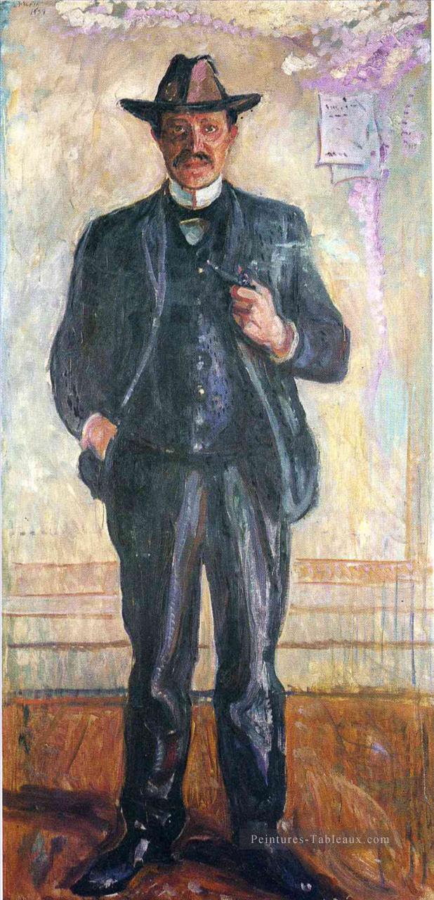 Thorvald Stang 1909 Edvard Munch Peintures à l'huile